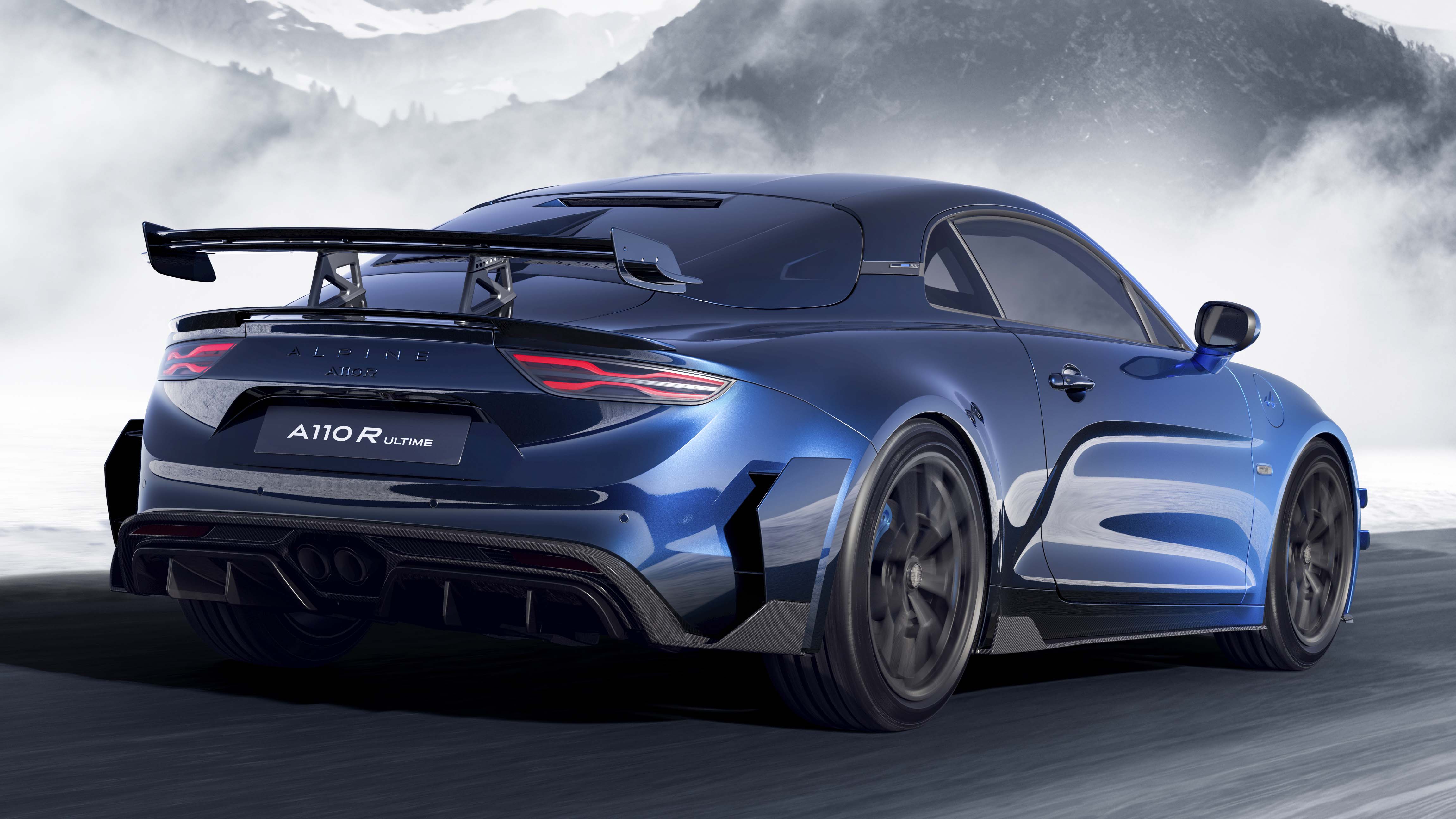 This is the £276k Alpine A110 R Ultime, the most powerful